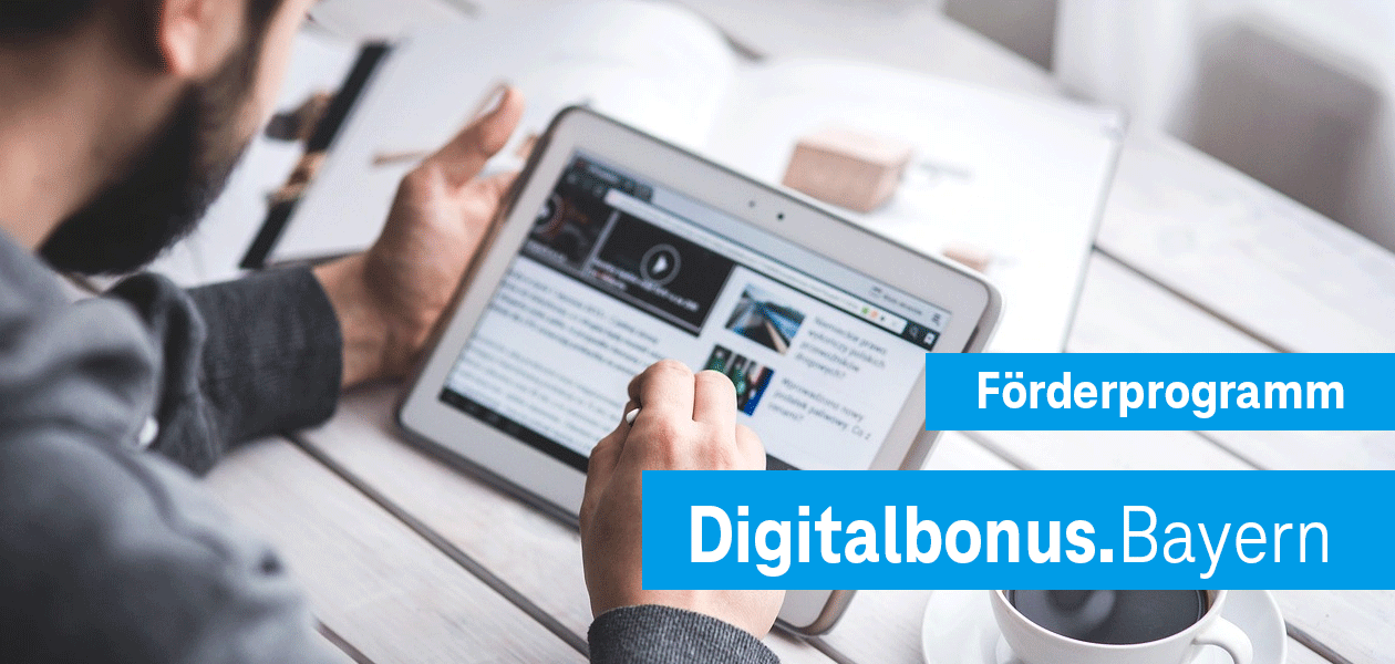 Förderprogramm Digitalbonus.Bayern